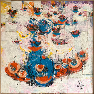 Blue Note painting by Kenneth Beeker