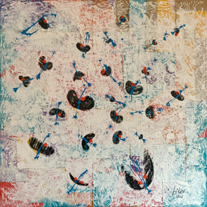 Rhythm painting by Kenneth Beeker